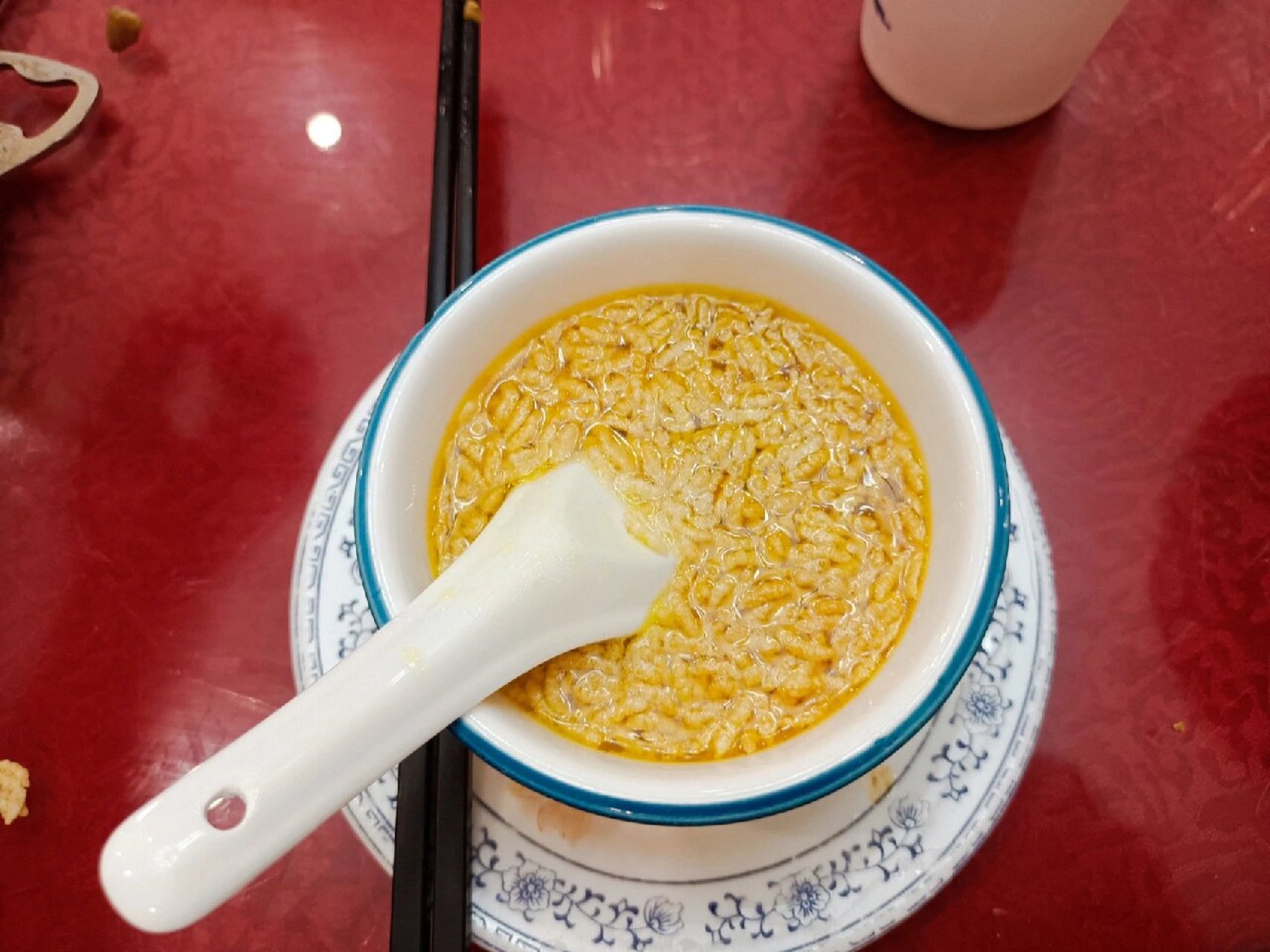 安庆特产—鸡汤泡炒米 尝到了久违的味道