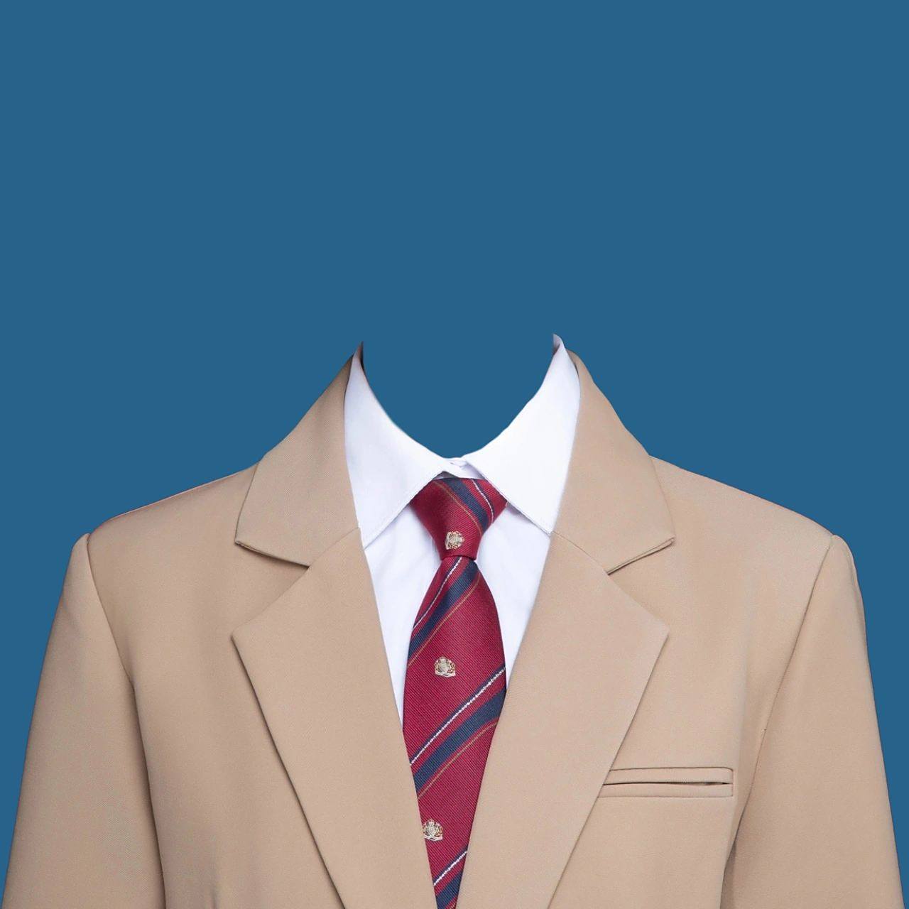 男生证件照p图02最最齐全西装模板yyds 这样的男士