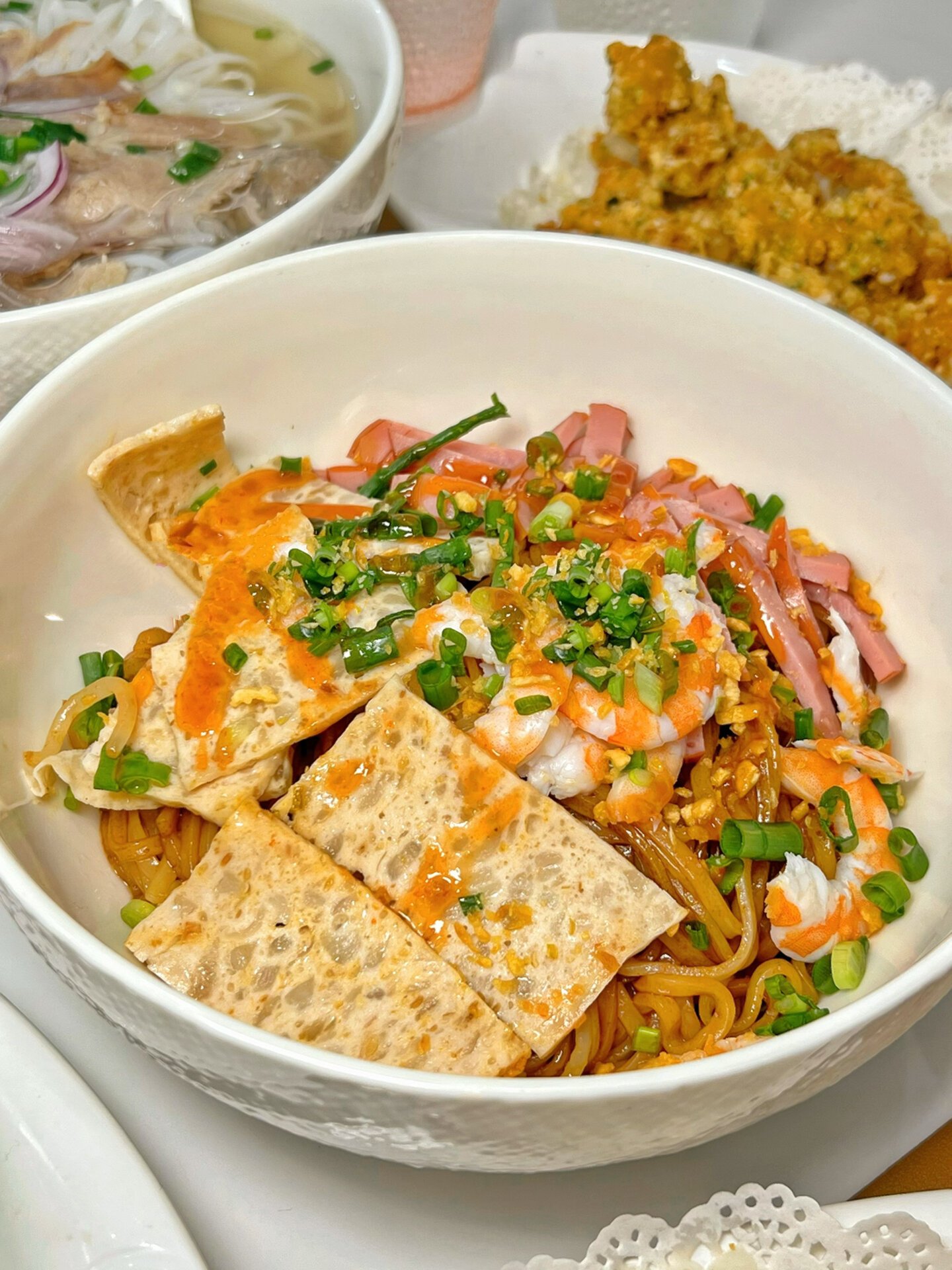 没想到干捞金边粿条这么好吃 本人真的超级喜欢东南亚的美食和特色