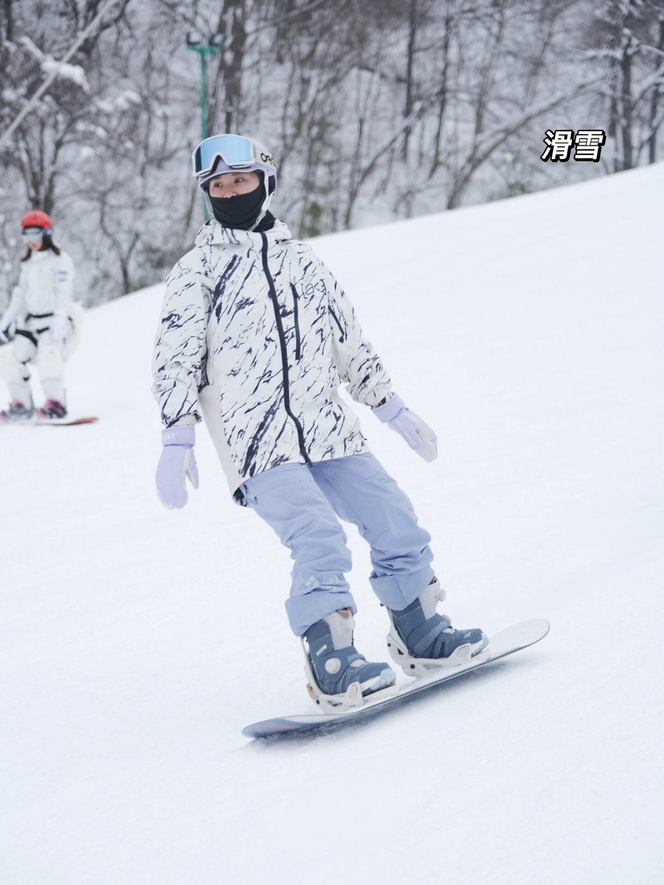 浙江大明山滑雪场图片