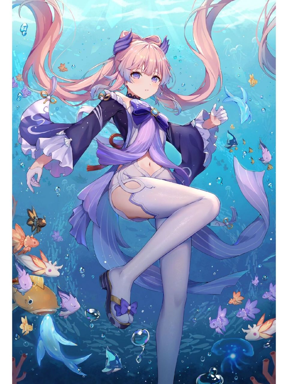 原神壁纸9797夏日——珊瑚宫心海