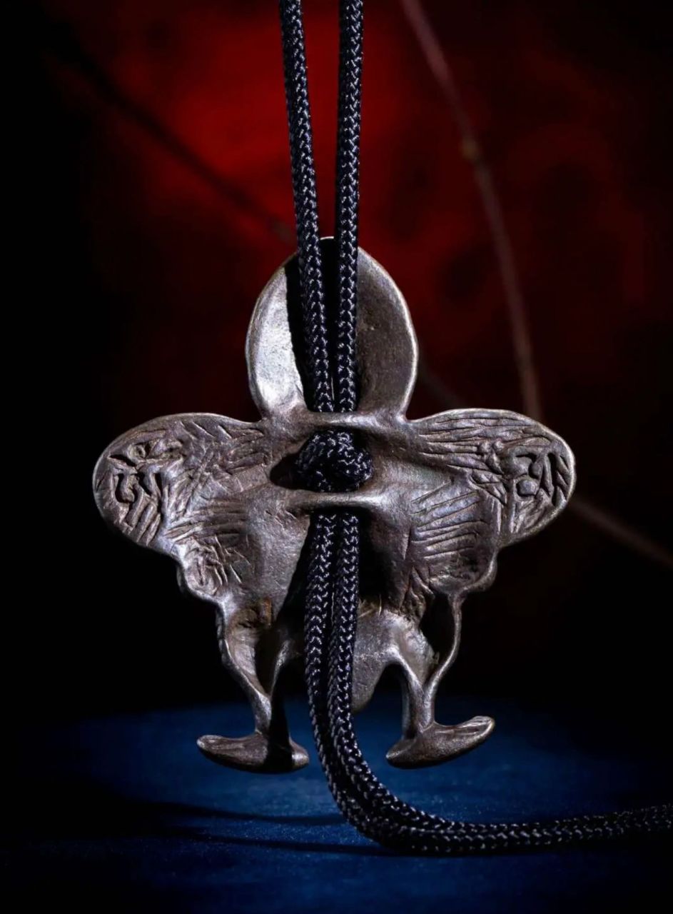 藏传精品清代老天铁大鹏鸟