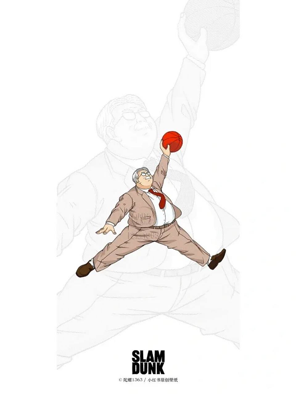 灌篮高手壁纸|安西教练aj* 6015﹏﹏﹏﹏ps:分享图带水印﹏﹏﹏﹏