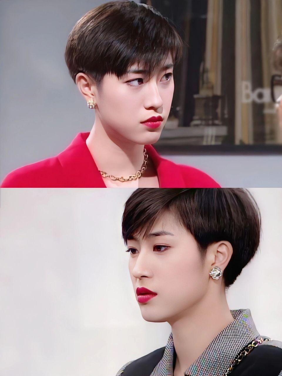 90年代tvb陈法蓉7715又飒又美短发营造思路 陈法蓉monica chan