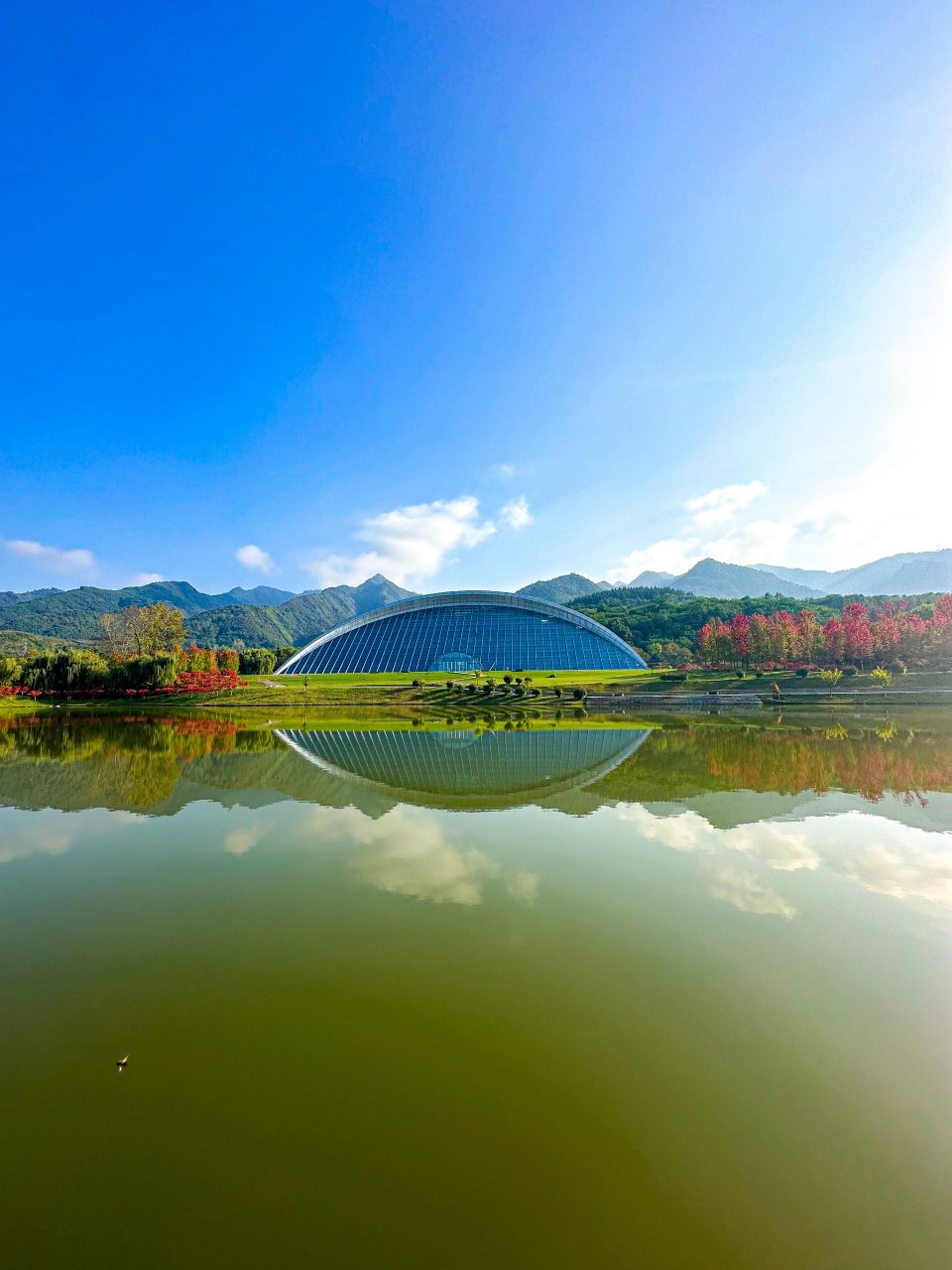 秋日周边游9215秦岭国家植物园小记97  西安旅游没有淡季 如果