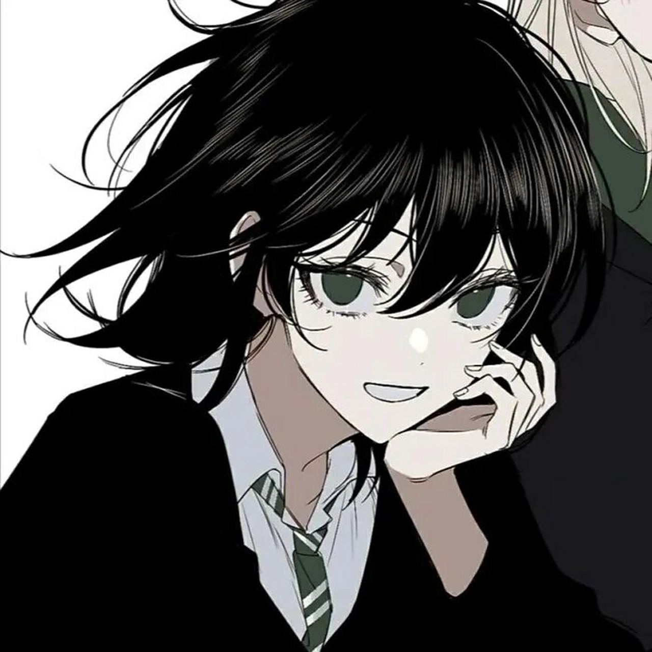 黑白闺蜜头像‖一起当甜酷女孩吖 有一种义气,叫做一起花钱一起没钱.