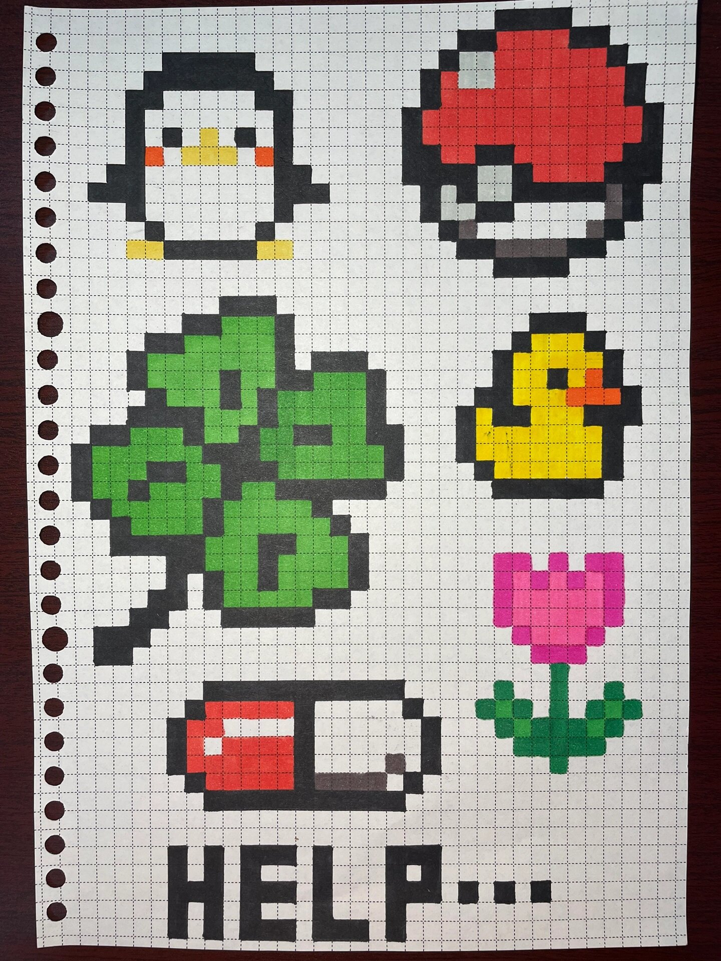 mini像素画合集 临摹非原创