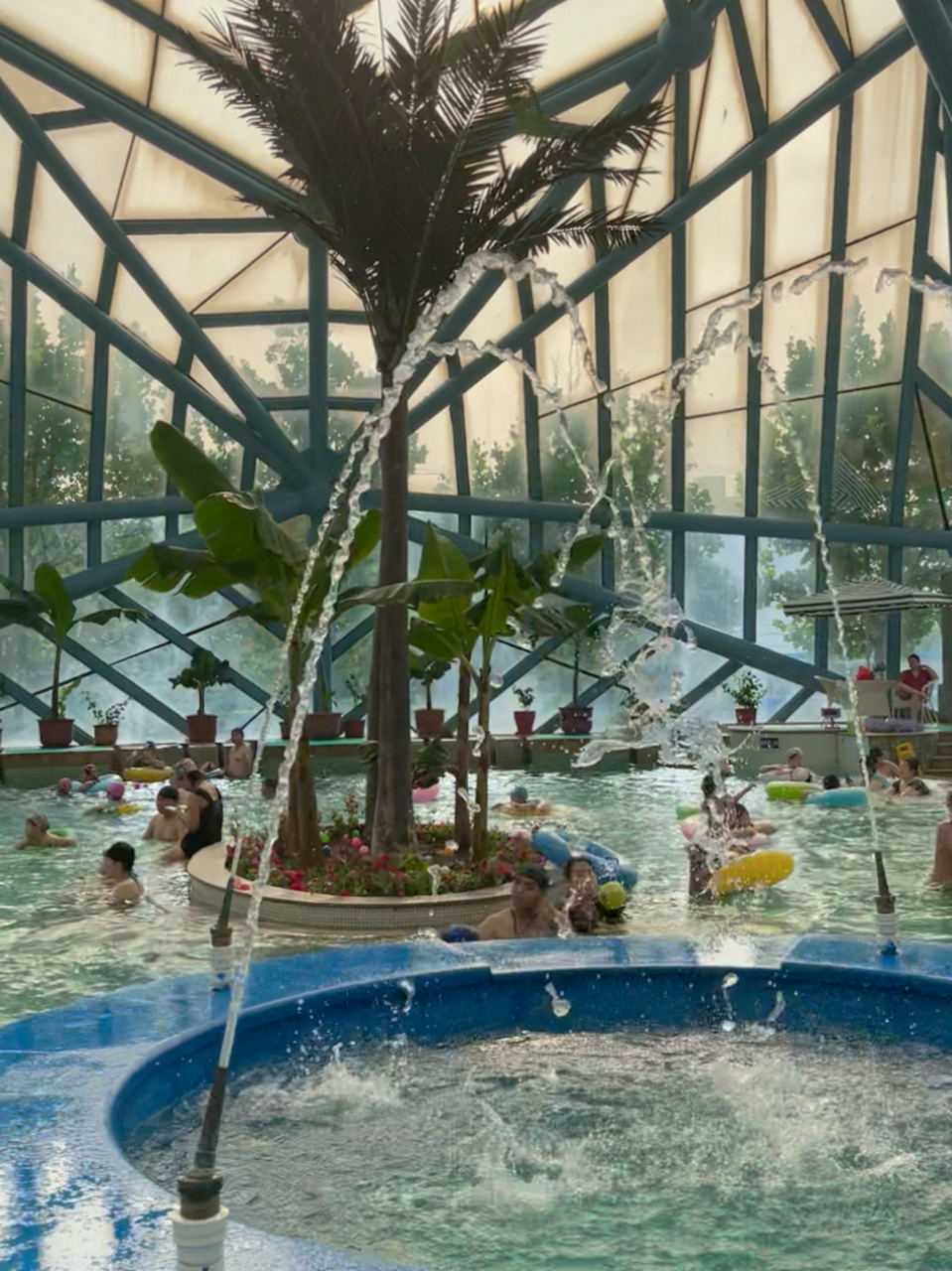 津南广川酒店温泉 津南洗浴文化超好,第一次来广川大酒店,没想到温泉