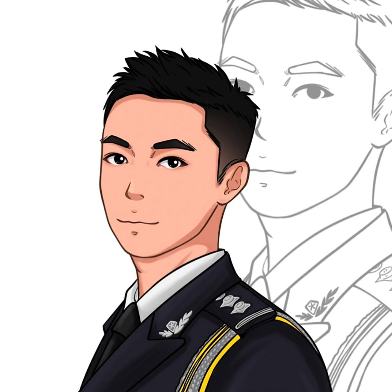 正装 制服 头像 微信头像