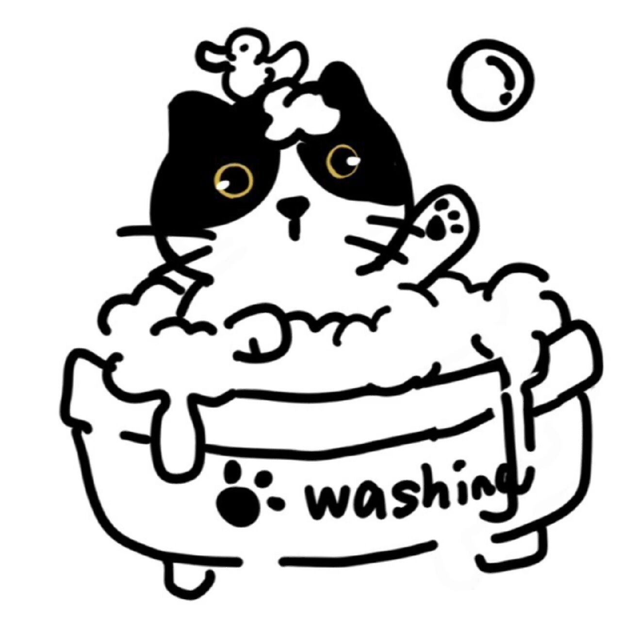 每天画一种小动物|奶牛猫 喵喵驾到～ 	 ps:原创可授权 07商用二传