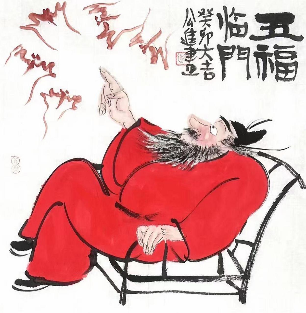 公进人物画作品好的作品都是有灵魂的 感受国画的意境之美 带你走进画