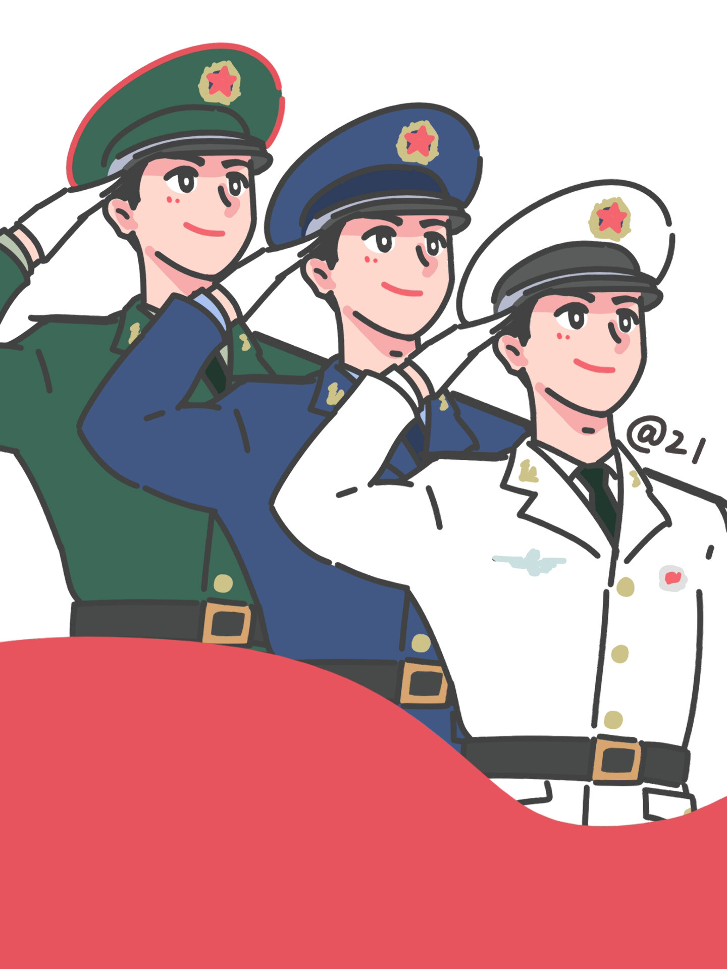 军服漫画图（军装漫画壁纸） 礼服


漫画图

（戎衣
漫画壁纸） 漫画点评