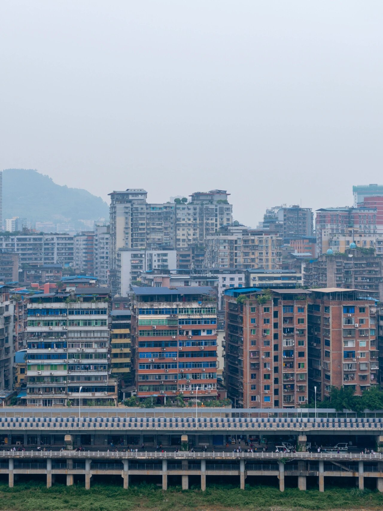 达州滨河路图片