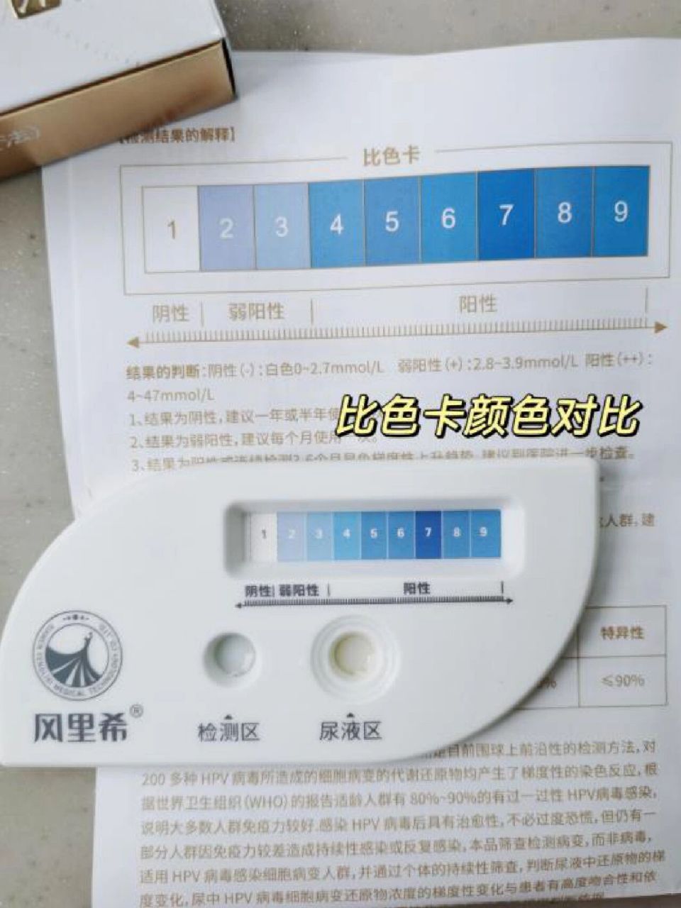 这款来自风里西的hpv尿液检测真的很好用哦,它的灵敏度非常高,只要十