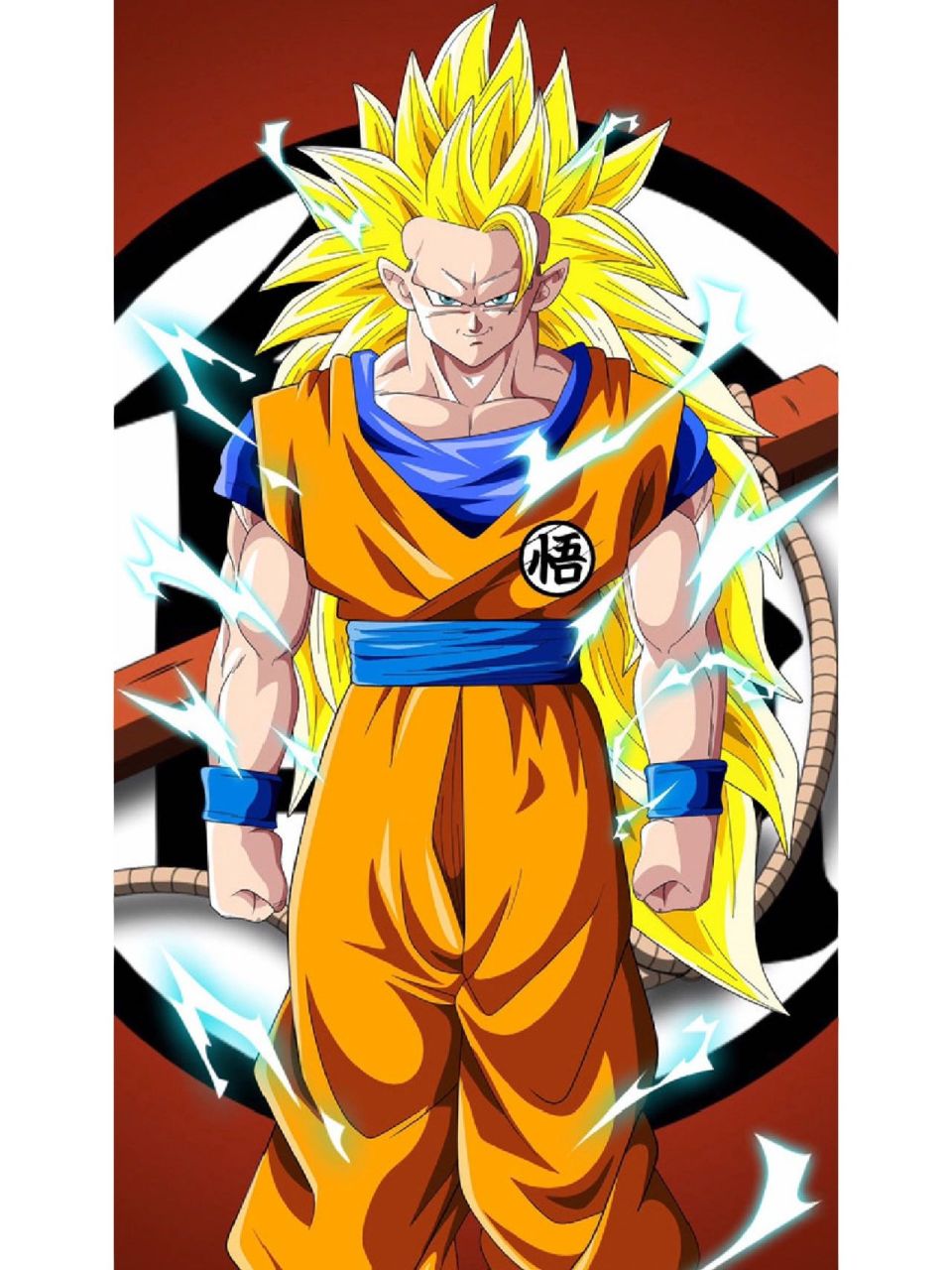 龙珠超中悟空所有形态超清大图 1成年的悟空,超级赛亚人常态.