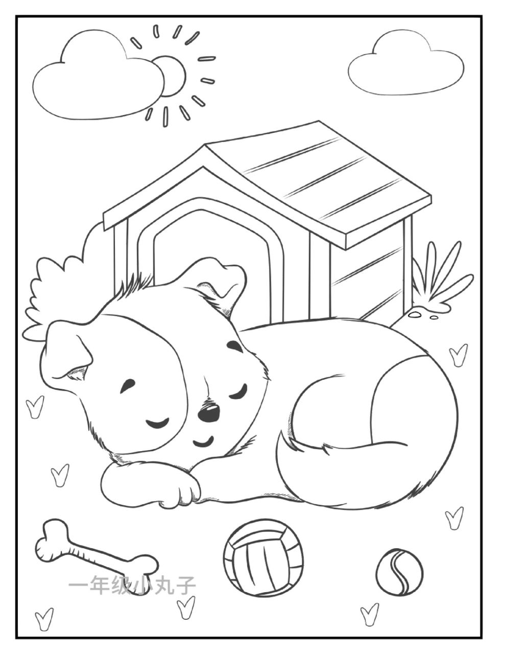 幼儿园小朋友涂鸦绘画,简笔画图片,培养画画启蒙,简笔画临摹绘画和