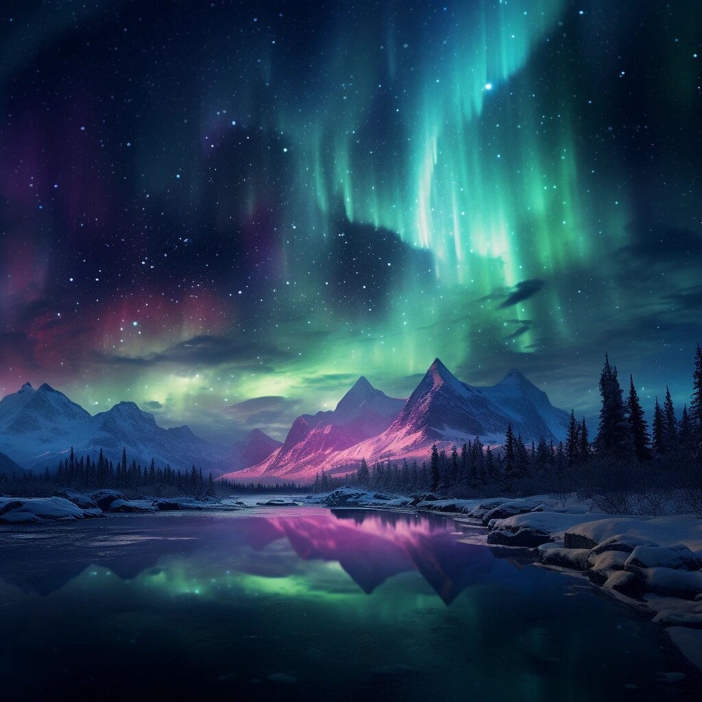 年轻男士头像:总要去看一次极光@雾气轨基的动态