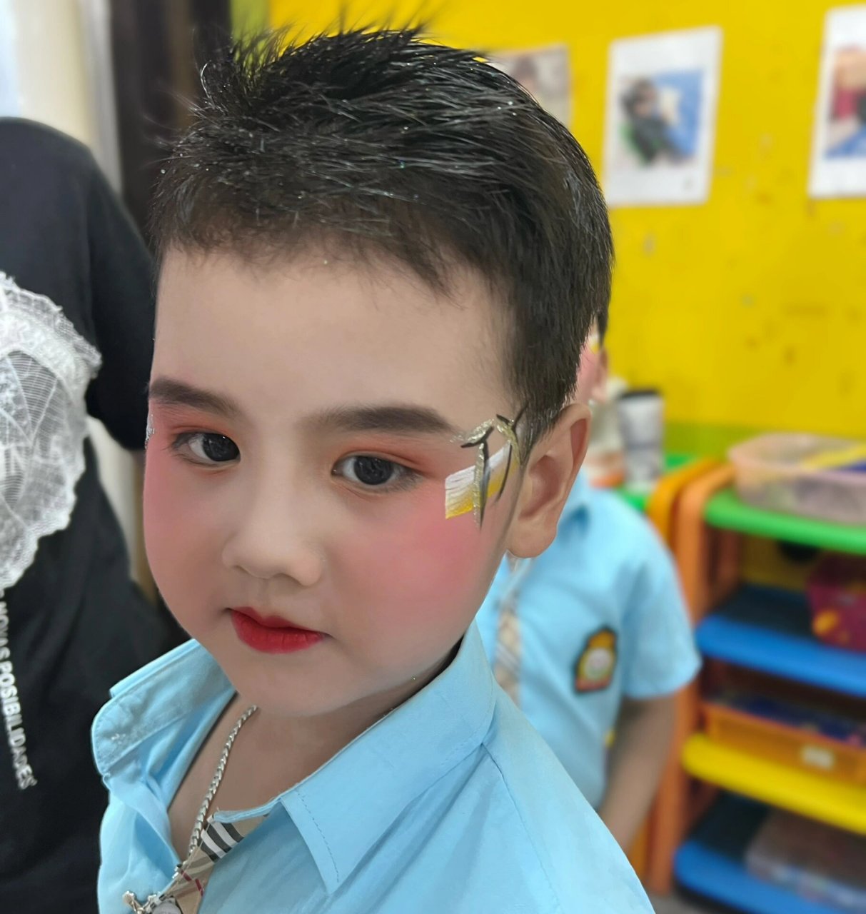 主持人,朗诵表演妆,合唱比赛妆