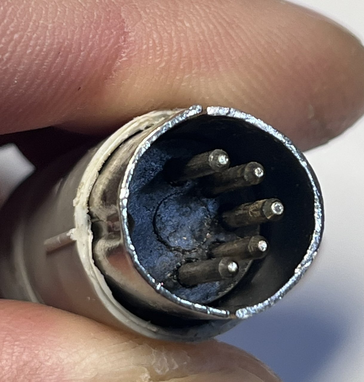 70年代德国老式hifi音响din5针公头转双rca母头转接音频信号线,和器材