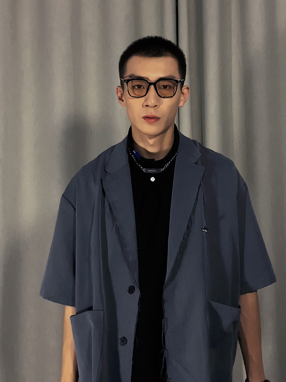 9-12毫米 寸头痞帅yyds, 拍短视频,觉得还可以截的哈哈, 夏天真的寸头