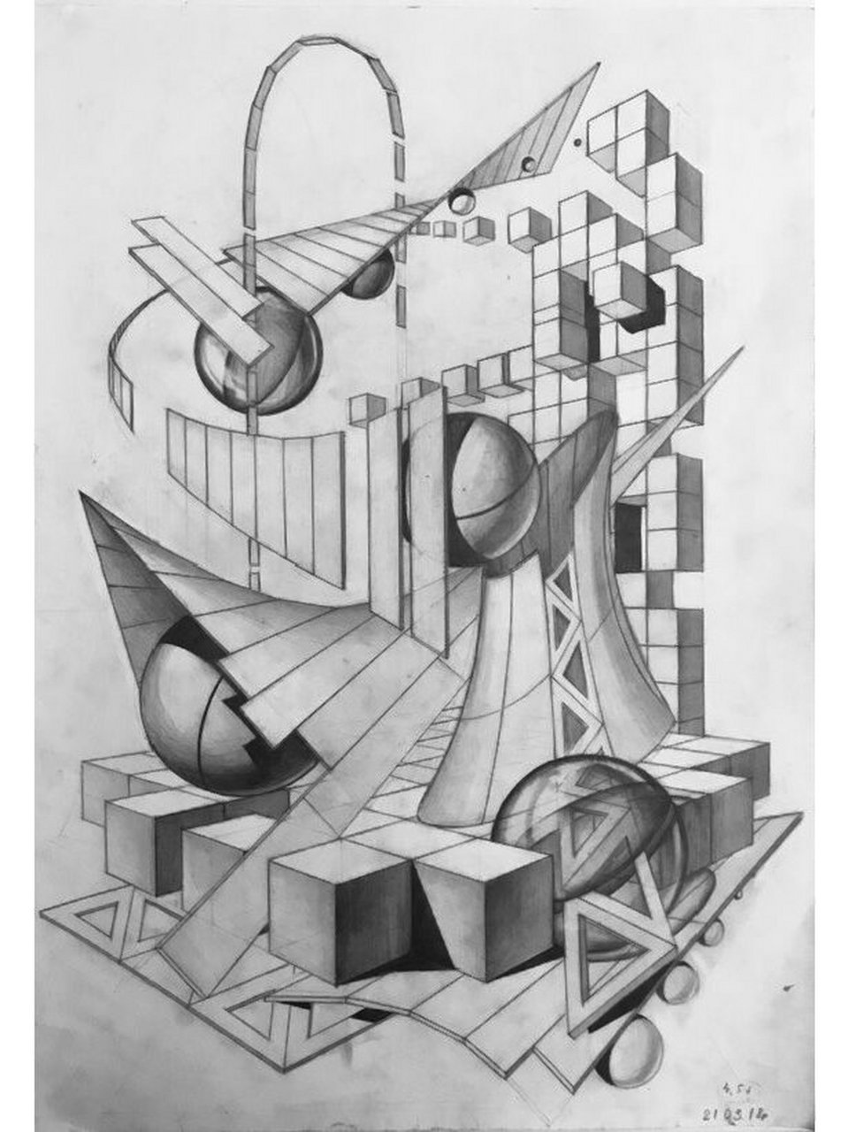 设计素描——矛盾空间 实例应用 上期讲了什么是矛盾空间?