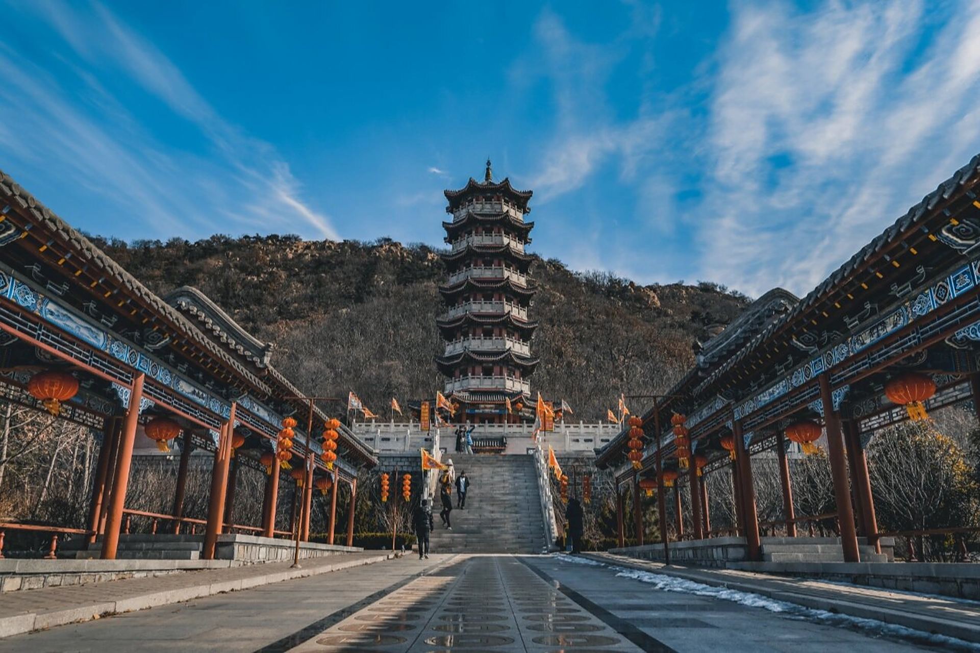 莱州大基山森林公园 -风光摄影- 大基山,是全球华人中过,戈,柯,任等