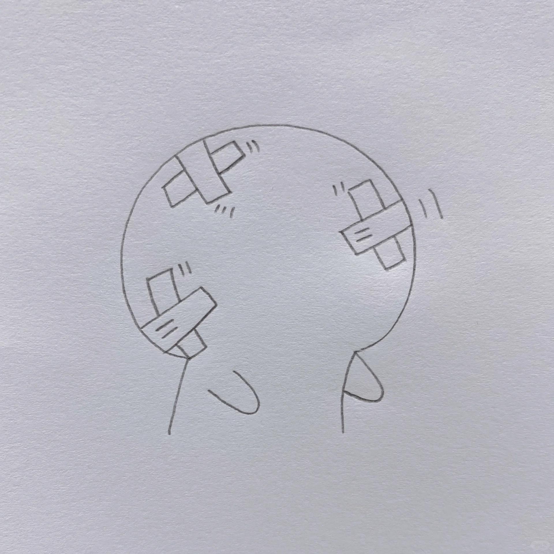 心碎简笔画教程