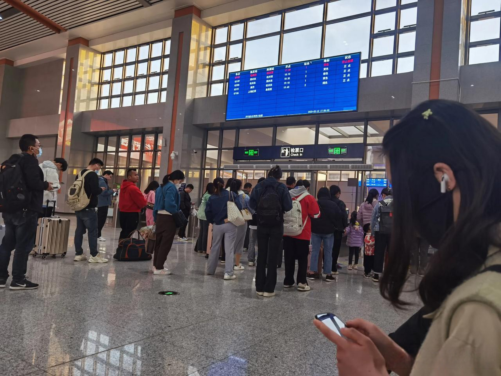 安徽县级高铁站,凤台南站