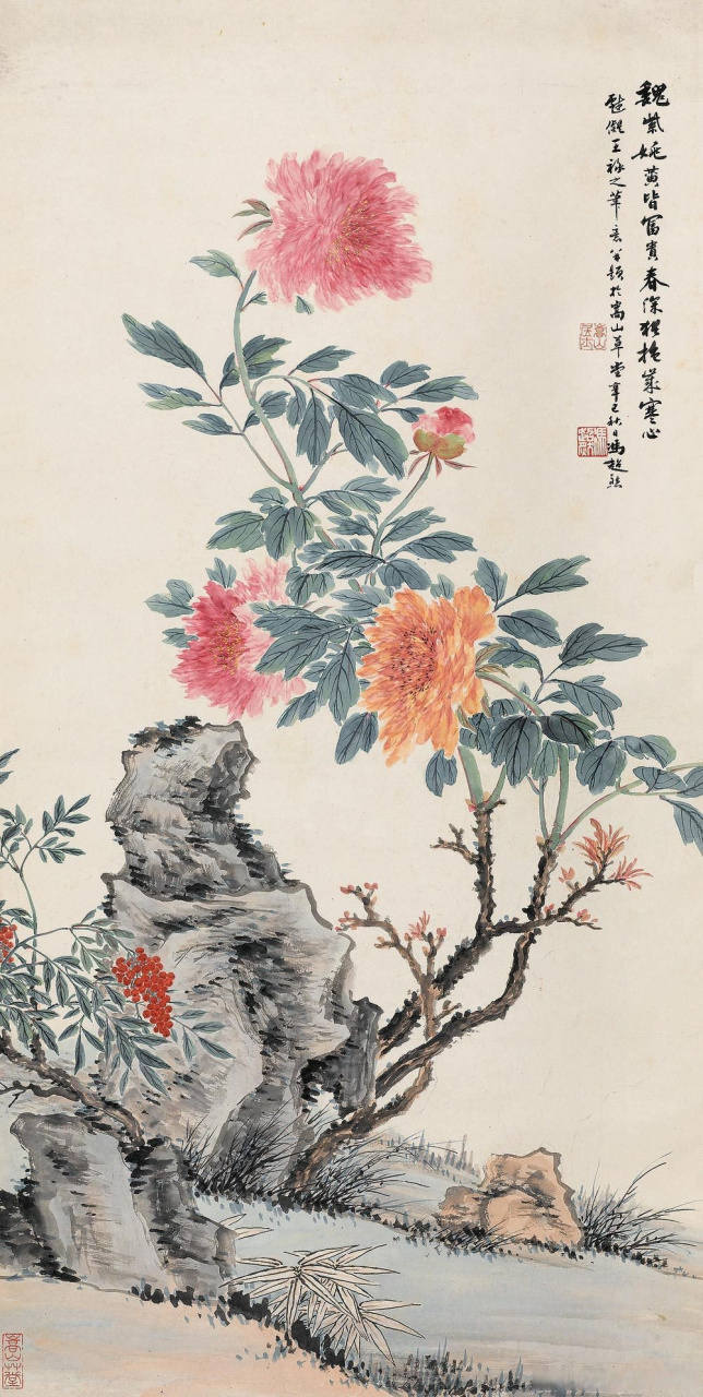 冯超然花鸟画图片