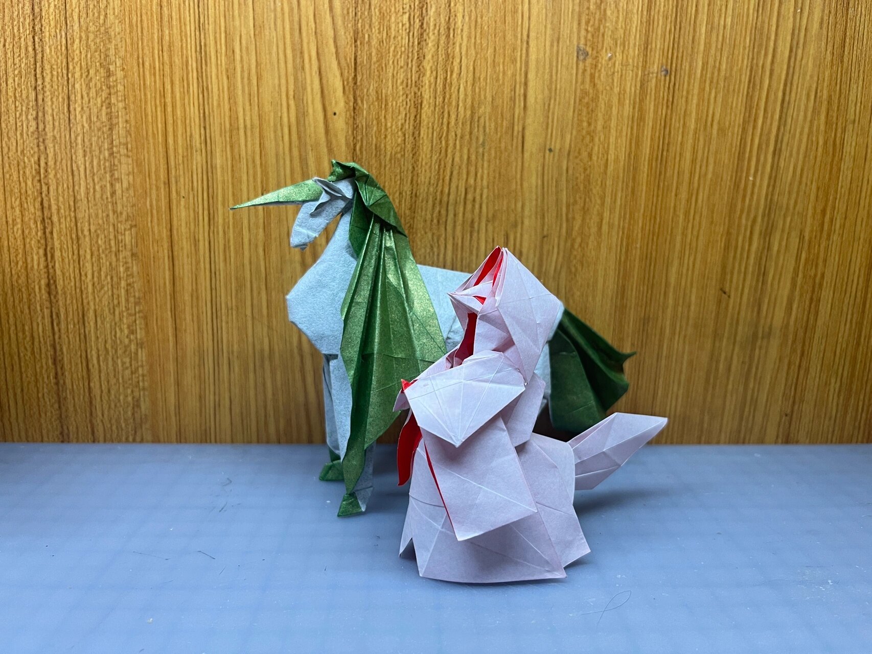 chiang 72用纸: 40×40cm玉虫纸 72源自:《胜田恭平的折纸作品集