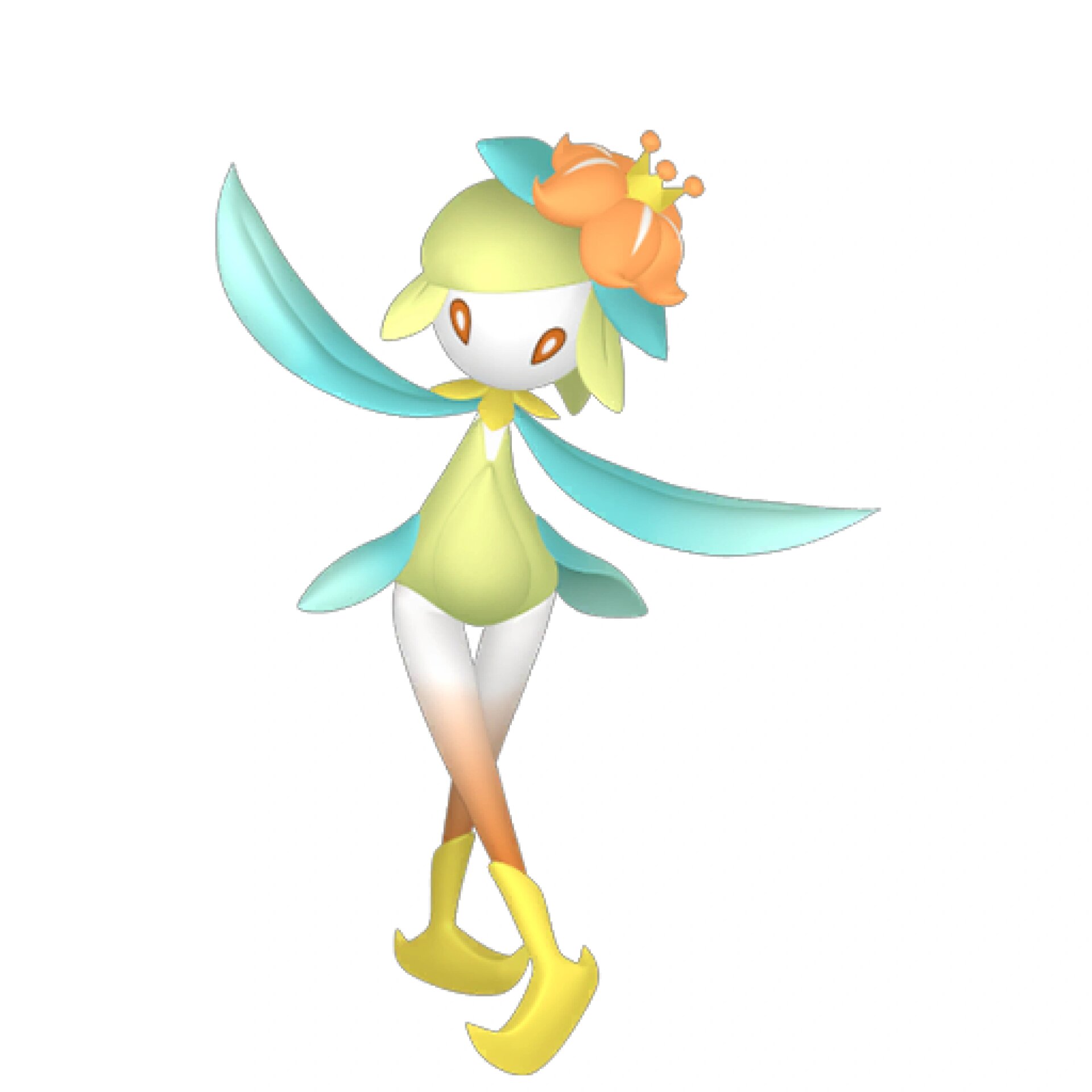 宝可梦图鉴0549:裙儿小姐(洗翠形态