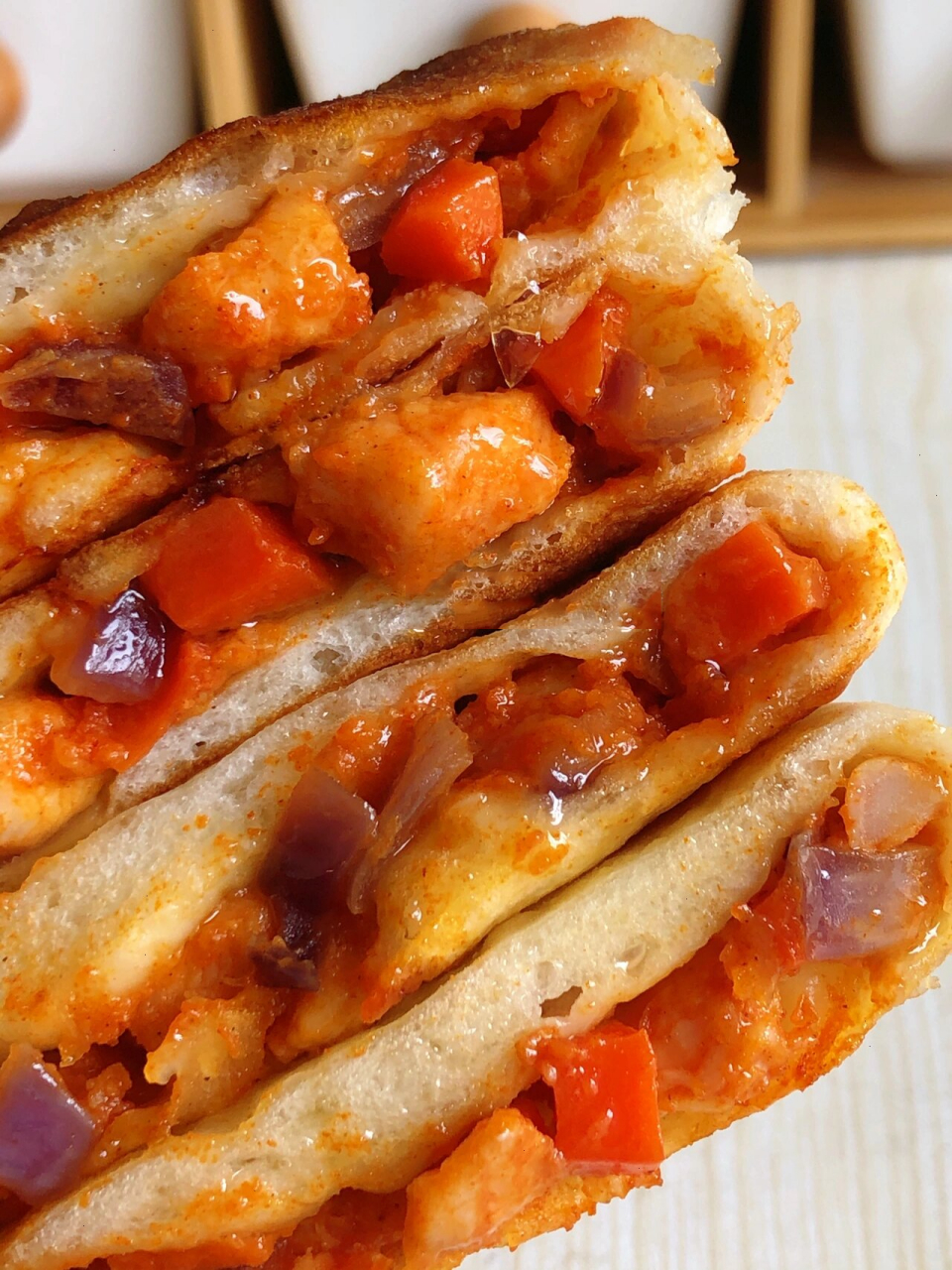 想让你们都学会这个 奥尔良鸡肉馅饼!