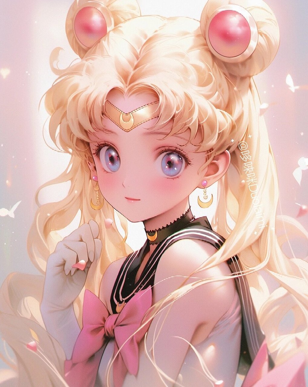 动漫壁纸03可爱美少女战士 经典造型水兵月