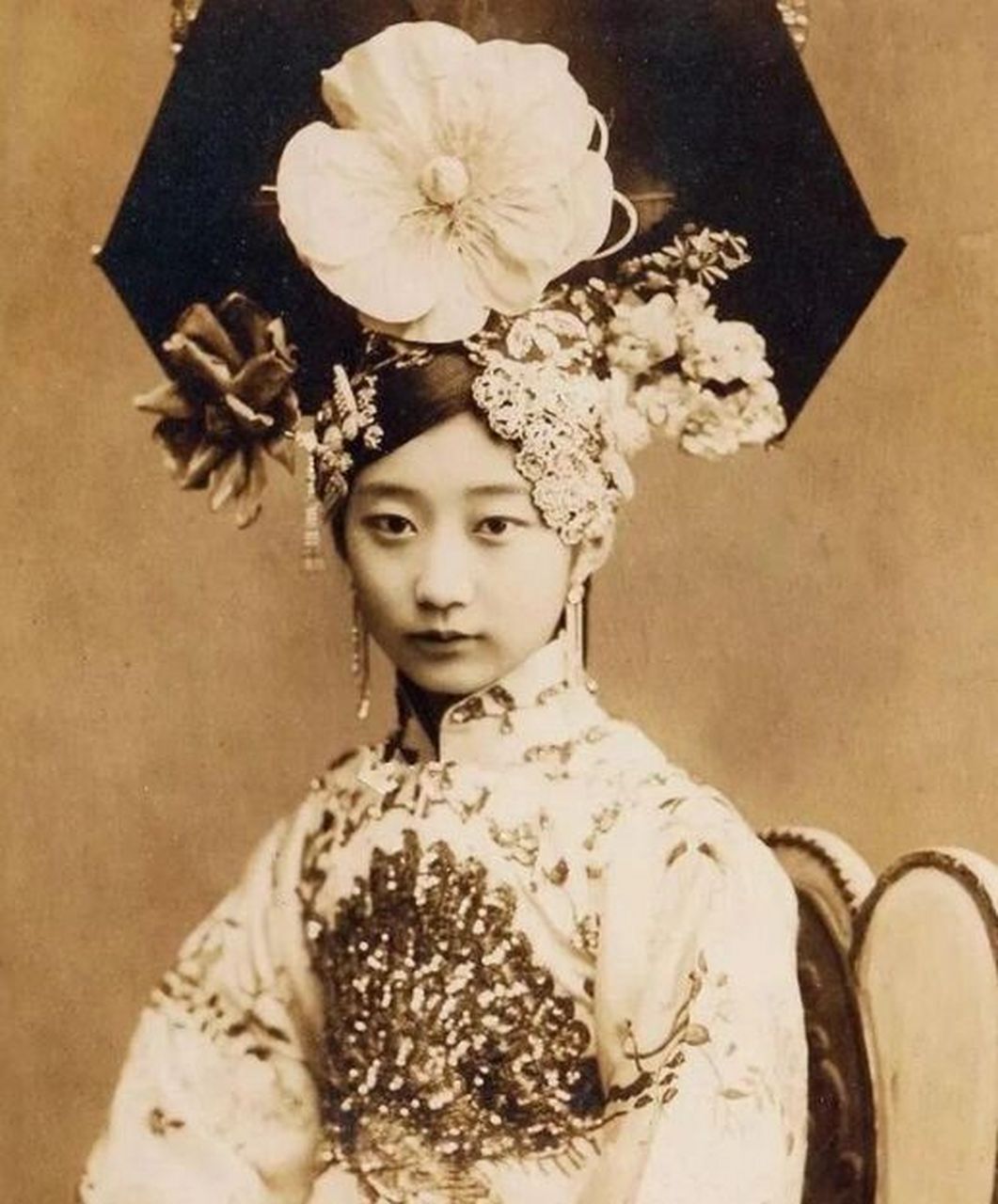 清朝公主真实照片,第一位绝美 清朝的格格们
