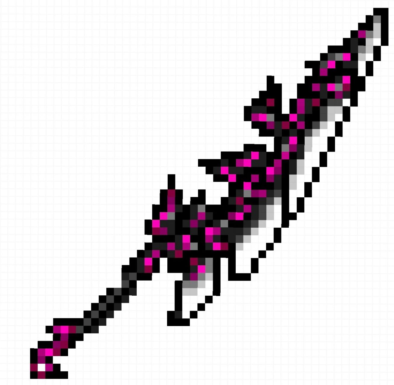 像素画的第一百一十九张   战神之刃. 暗影