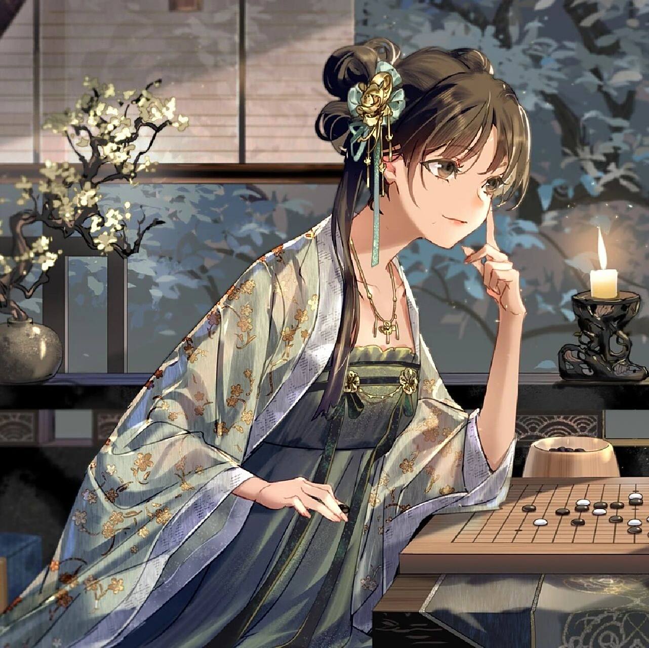 古风情侣头像,后面的绝了 原图私信滴滴我发无水印哦,喜欢给个赞吧