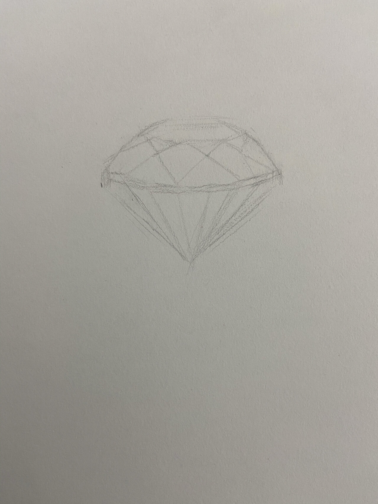 零基础超级详细素描钻石步骤教程