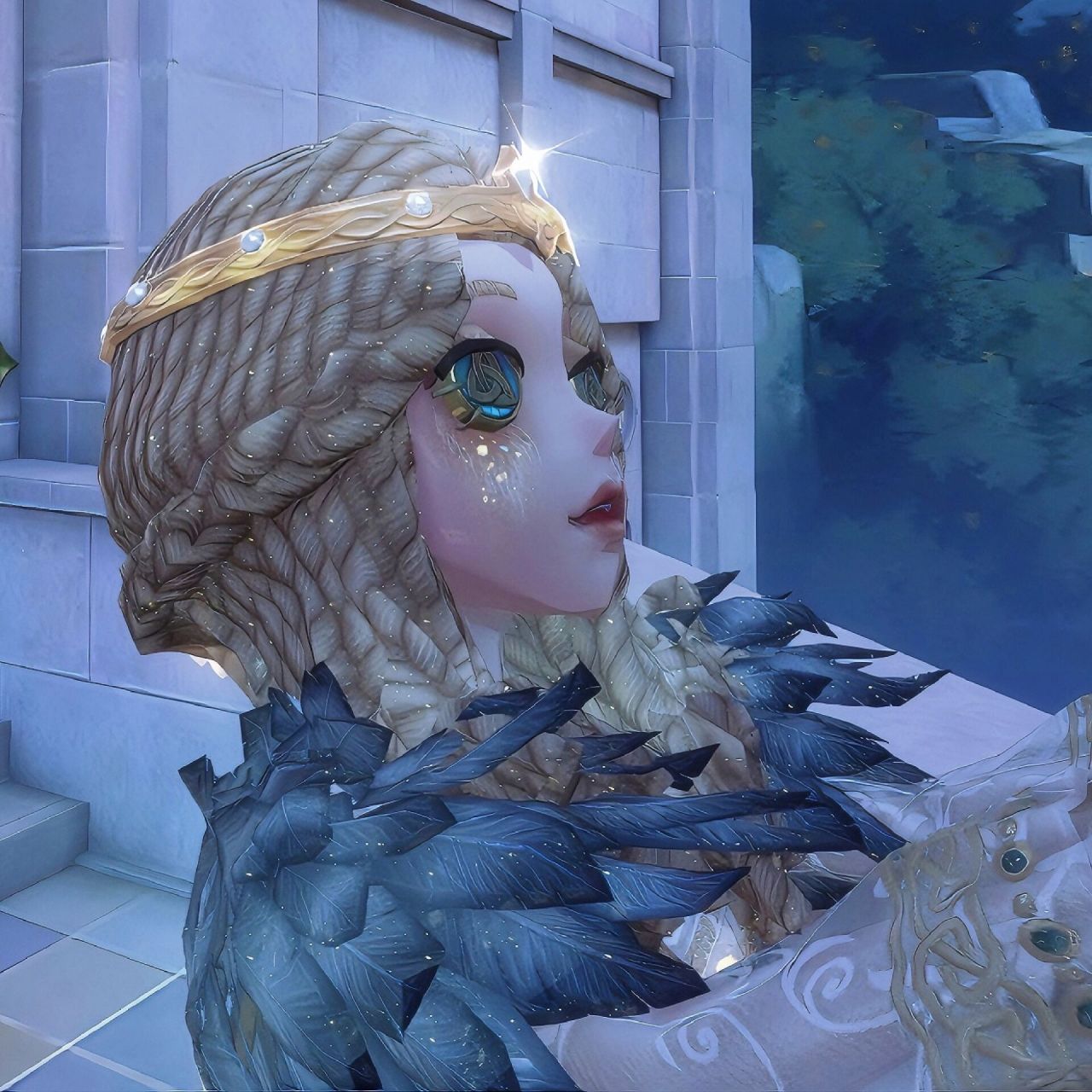 又便宜埃米尔这小子了 艾达—第五最美人妻 苍鹭之翼细节感满满,全身