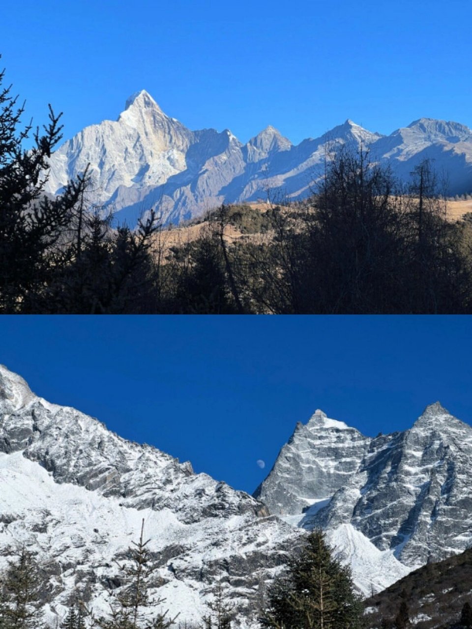 冬日川西3天2晚路线攻略7615雪山 湖泊 冰川 06冬季的不仅有超