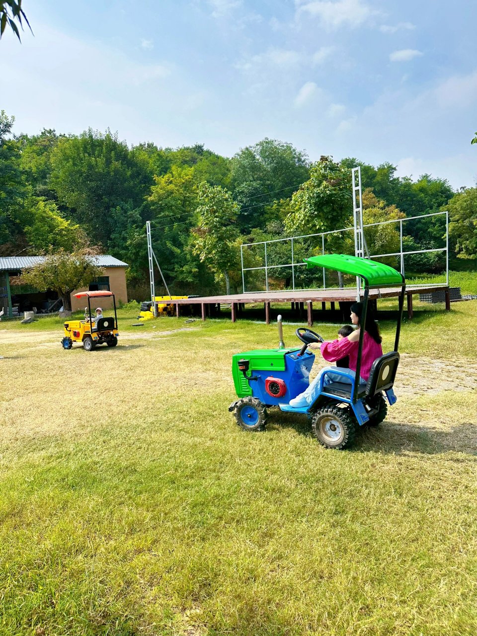 遛娃记——宜阳香鹿山凤凰谷 07从新区开车四十分钟到,停车免费