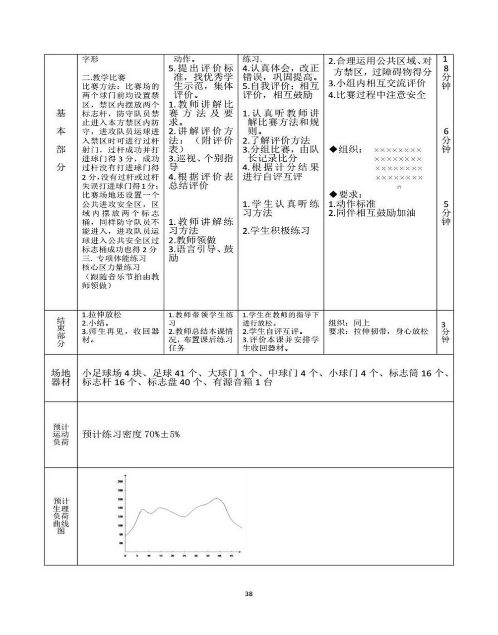 认知目标:通过学习,使学生初步了解足球运球过杆射门技术的概念,激发