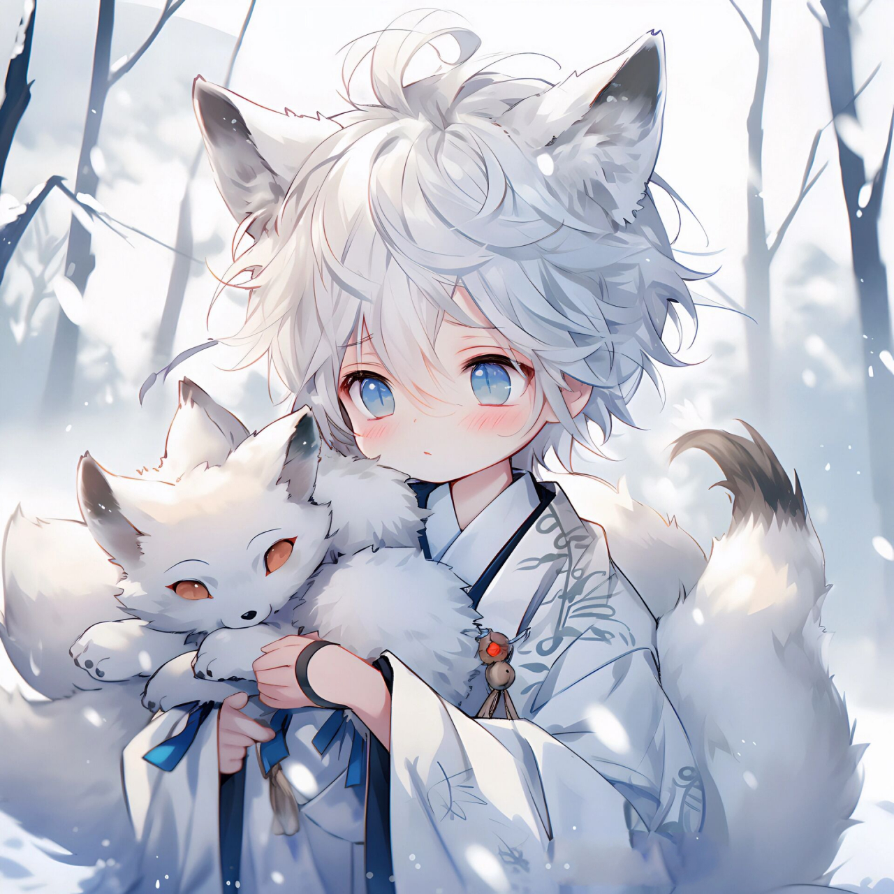 成年版 vs 少儿版 ,狐狸男孩,你更喜欢哪个 成年版的狐狸男孩英俊潇洒