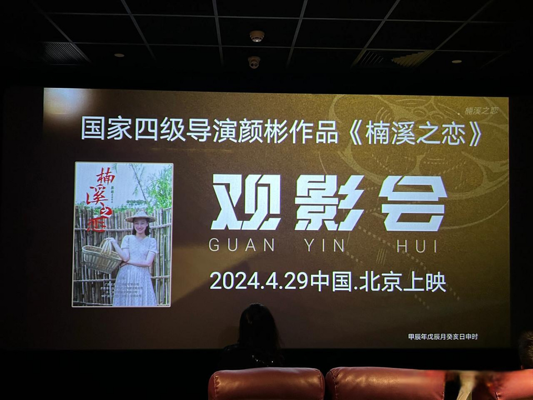楠溪之恋 观影会国家四级导演颜彬作品中国第六代导演 第二代导演