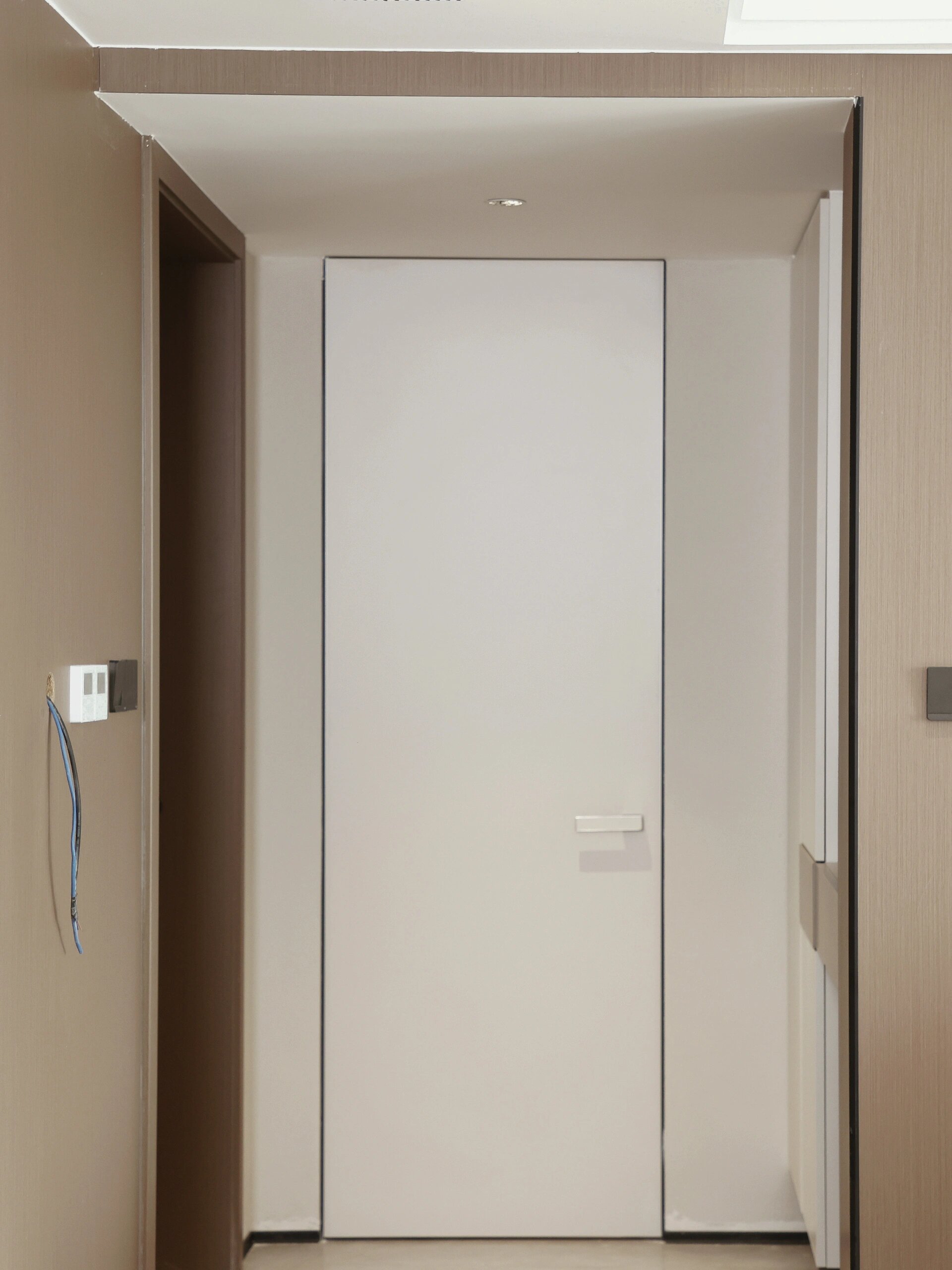 tata木门极简无框门06治愈系米黄色78