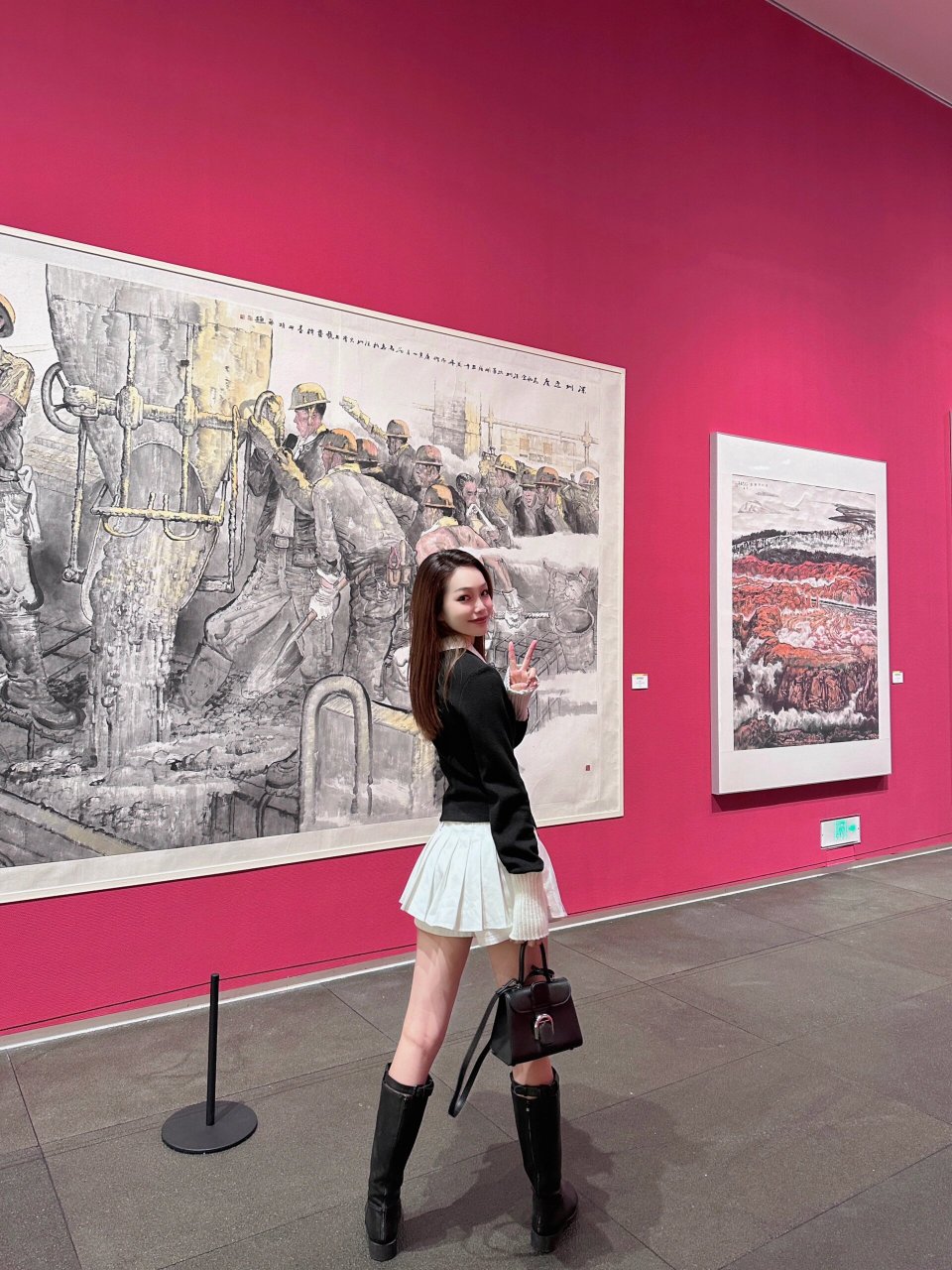 深圳看展|深圳美术馆(新馆) 家附近终于有美术馆了 我这个喜欢看画展