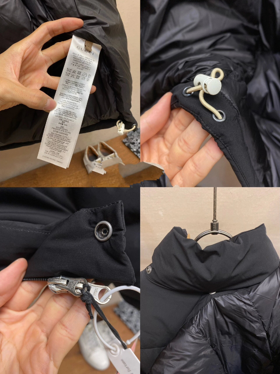 gucci&北面联名羽绒服 6061绒羽6969采用经rds6061盟联