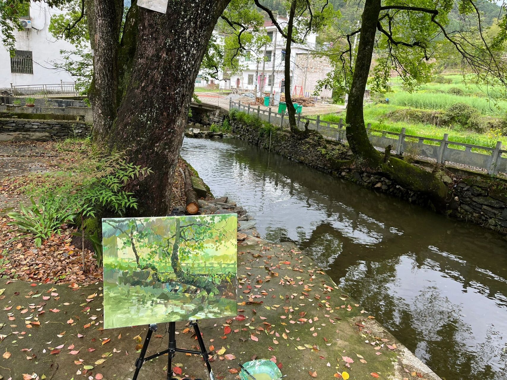 婺源写生第一周结束96 画的很爽