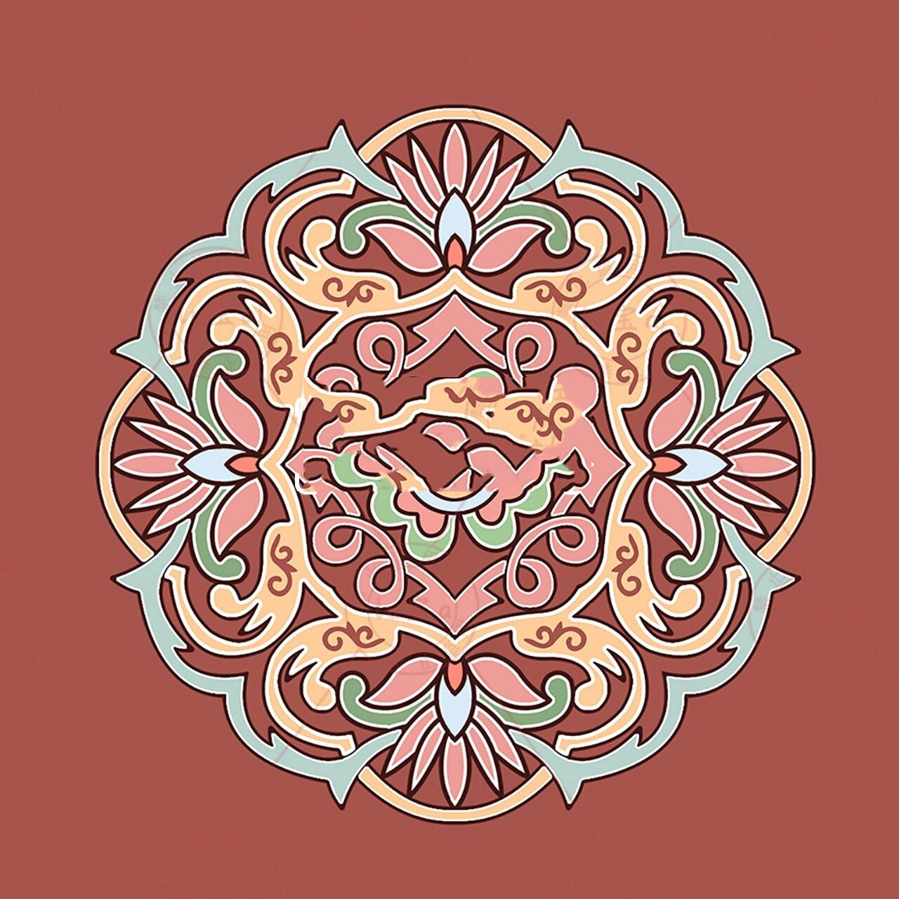 22期 团扇图案设计 传统图案花纹