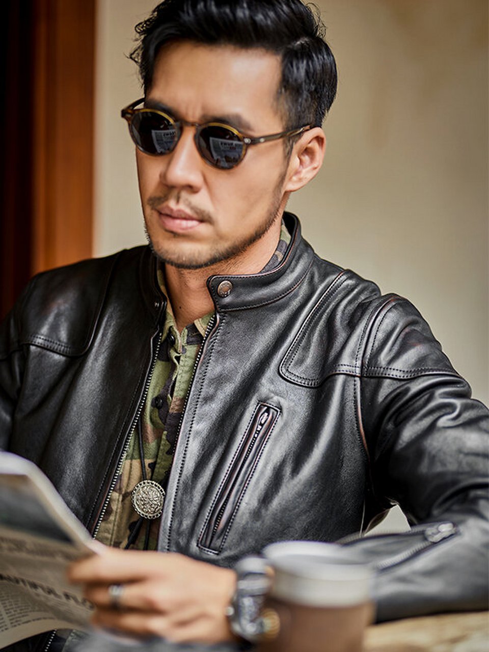 毒液皮衣——复古穿搭硬汉风的马皮皮衣推荐 硬汉风拉满的马皮皮衣谁