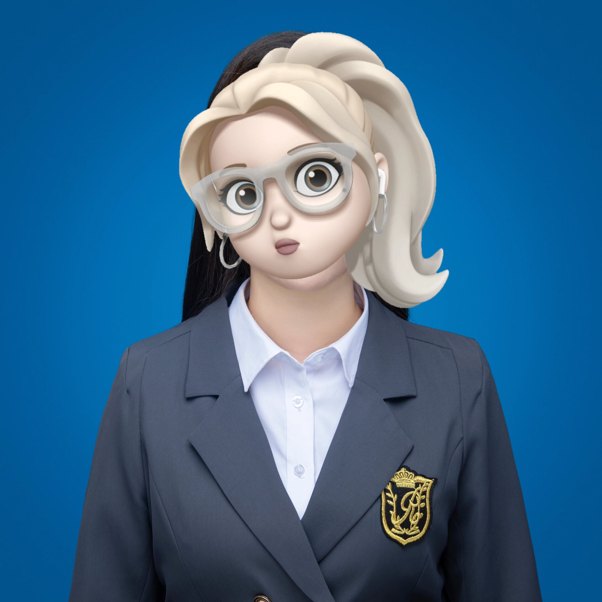 苹果手机快速p出白底证件照的方法